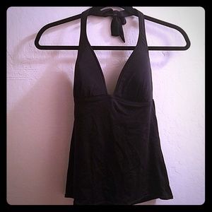 Black Halter Tankini
